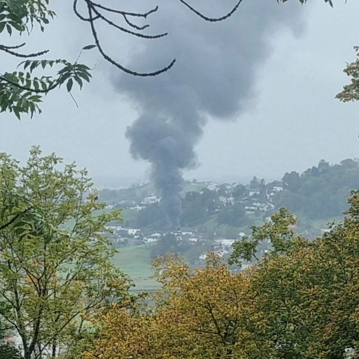 Gartenschopf-Brand in Tosters