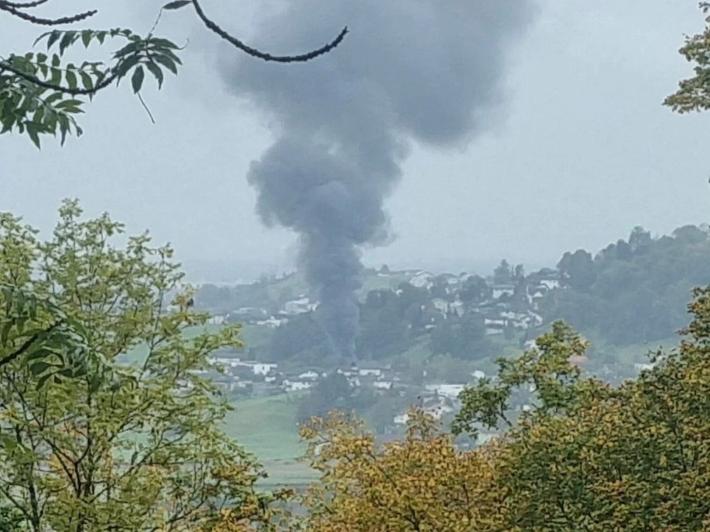 Gartenschopf-Brand in Tosters