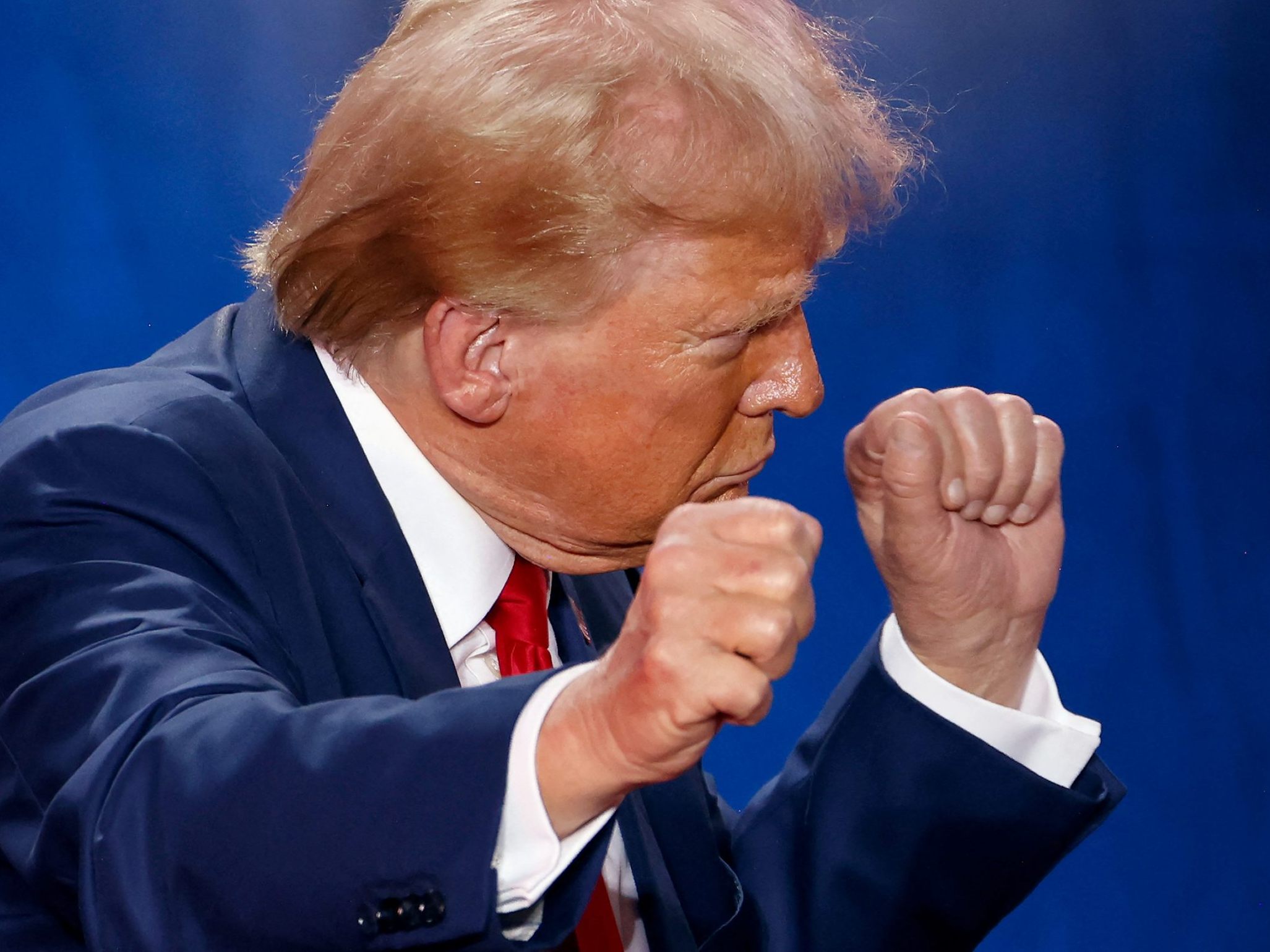 Trump bei einem Wahlkampfauftritt am 4. Oktober in North Carolina.