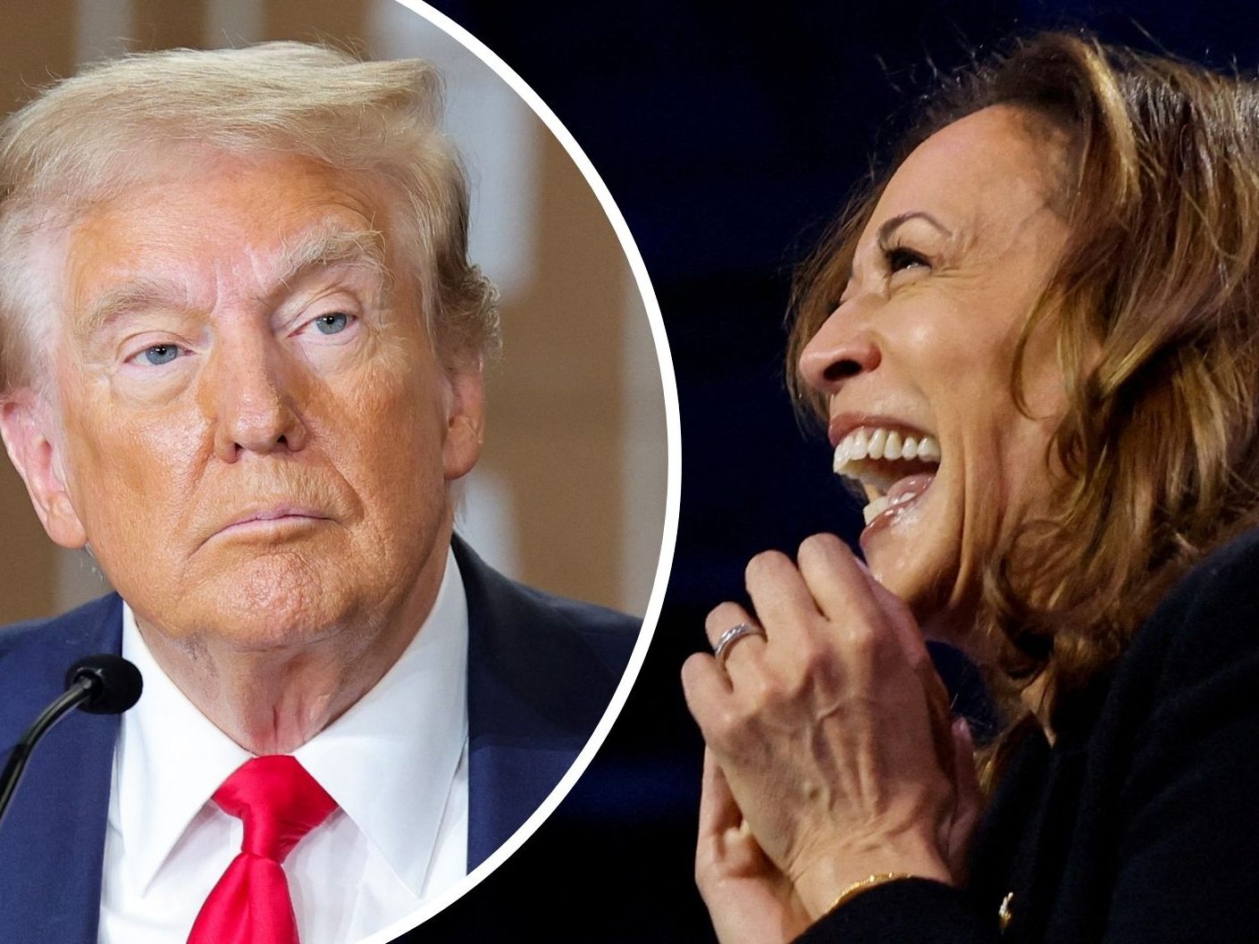 Harris will bei Alter und Gesundheit gegen Trump punkten.