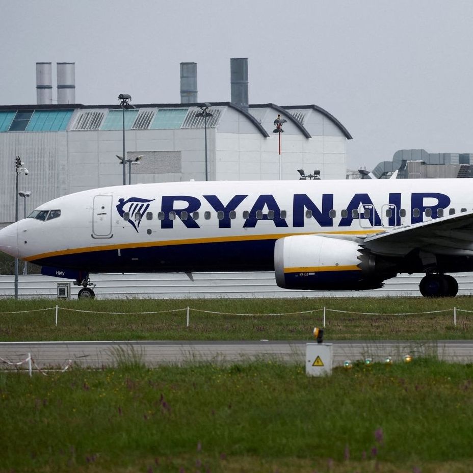 Ryanair-Airlinechef Eddie Wilson in Hamburg