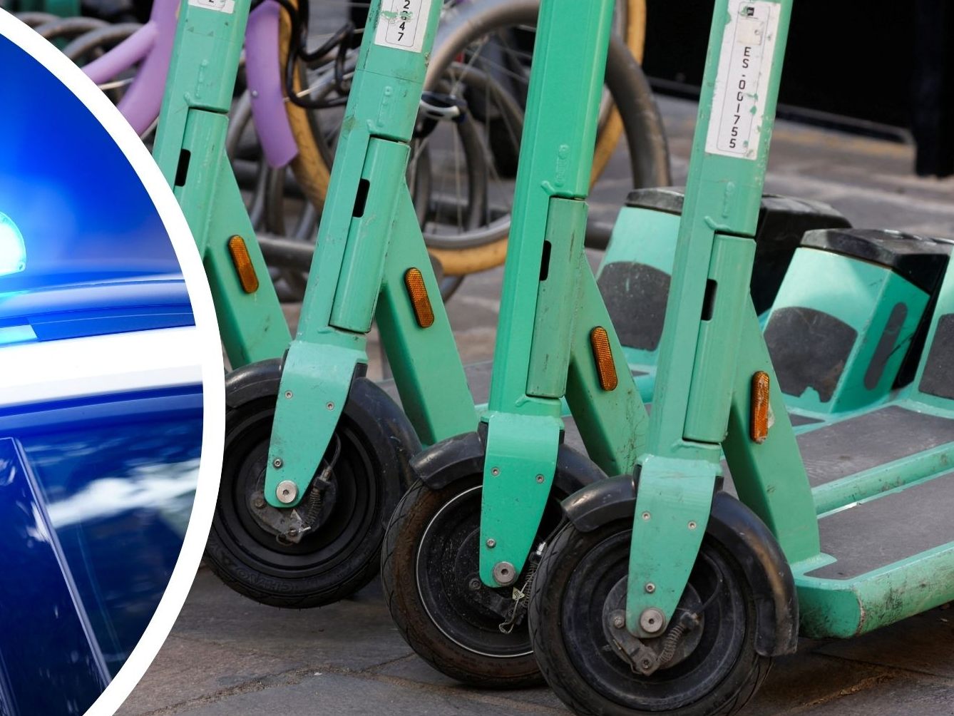E-Scooter können bis zu ünber 60 Kmh E-Scooter können bis zu ünber 60 Kmh
