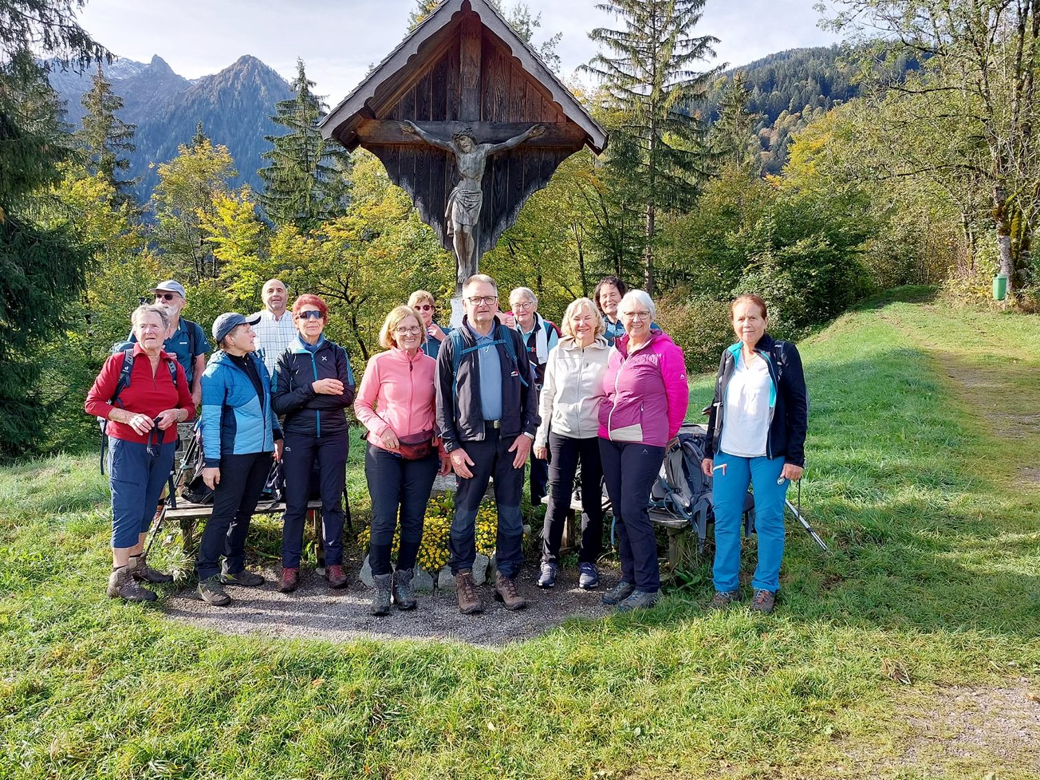 Die Wandergruppe von VORARLBERG 50plus wanderte durch die Bürser Schlucht Die Wandergruppe von VORARLBERG 50plus wanderte durch die Bürser Schlucht