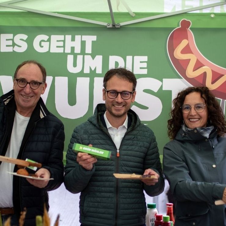 Der Landtagswahlkampf befindet sich bereits im "Endspurt".