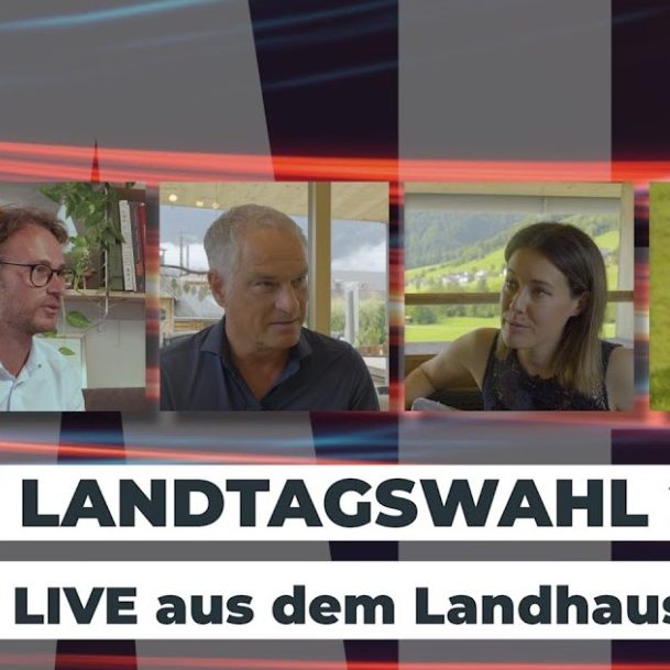 Landtagswahl: Wahlstudio-Livestream aus dem Landhaus in Bregenz