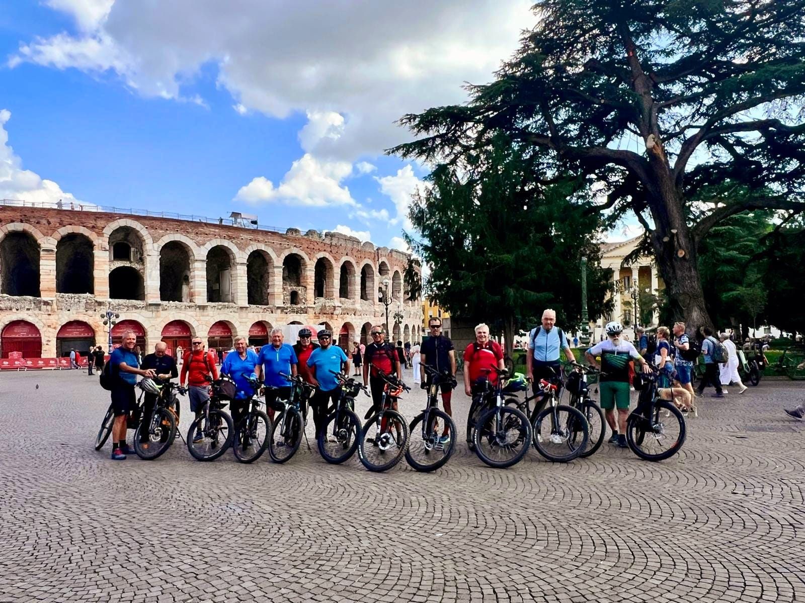 Sportgruppe Schielleiten am Gardasee.