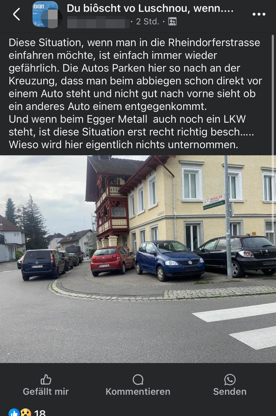 Das Posting auf Social Media. Das Posting auf Social Media.