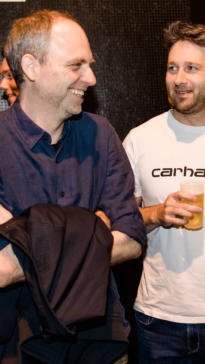 Andreas Idl (links) war auch schon als Speaker beim "Startupland" zu Gast. (Foto: Nina Bröll für Startupland)