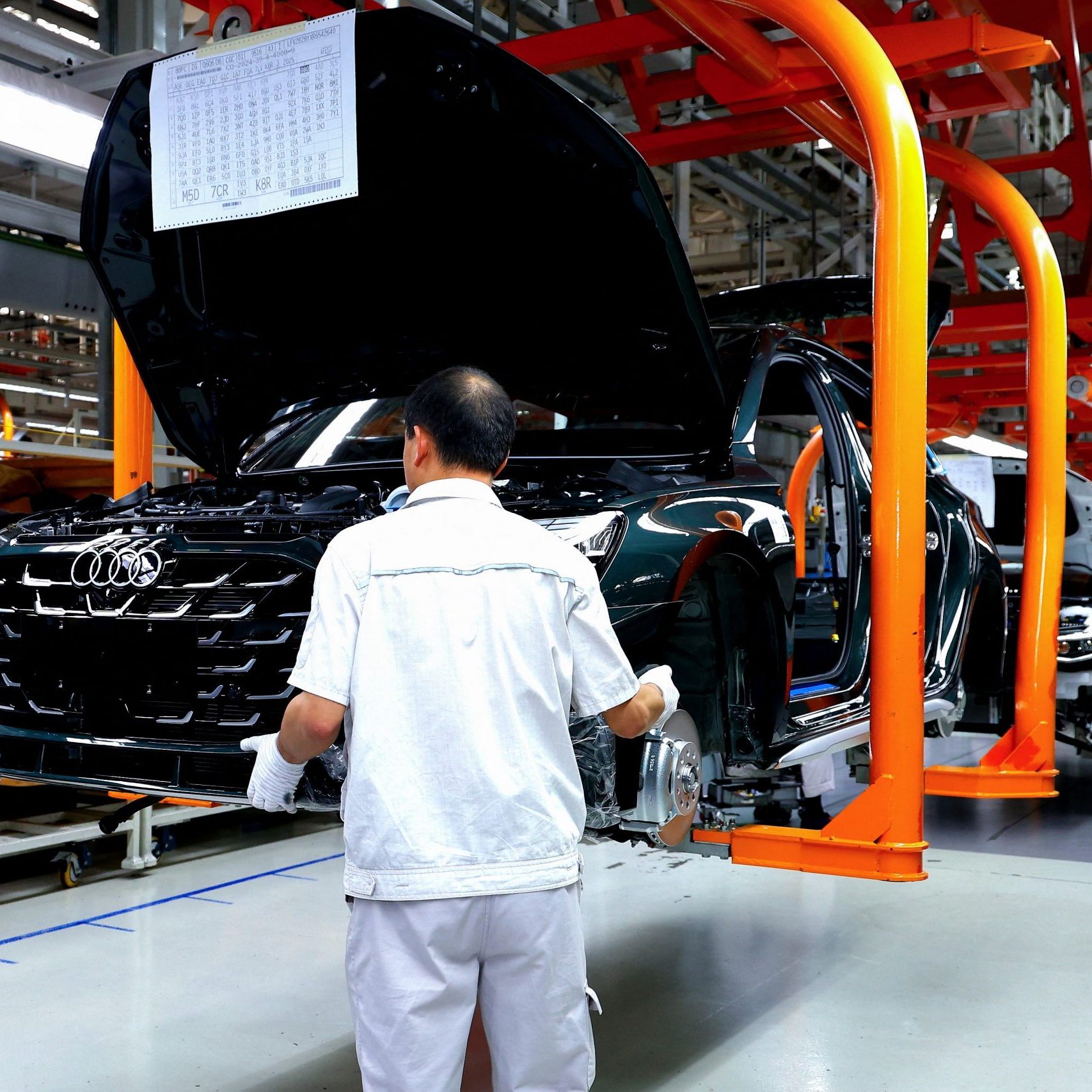 Auch deutsche Hersteller wie Audi produzieren in China.