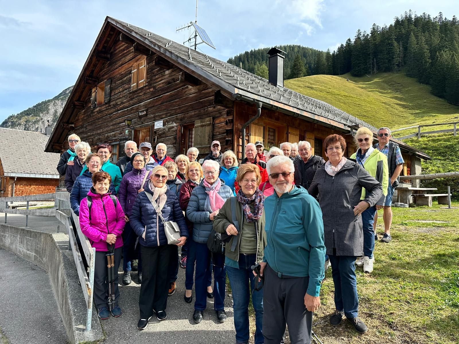 Die interessierten Nenzinger Senioren 50plus