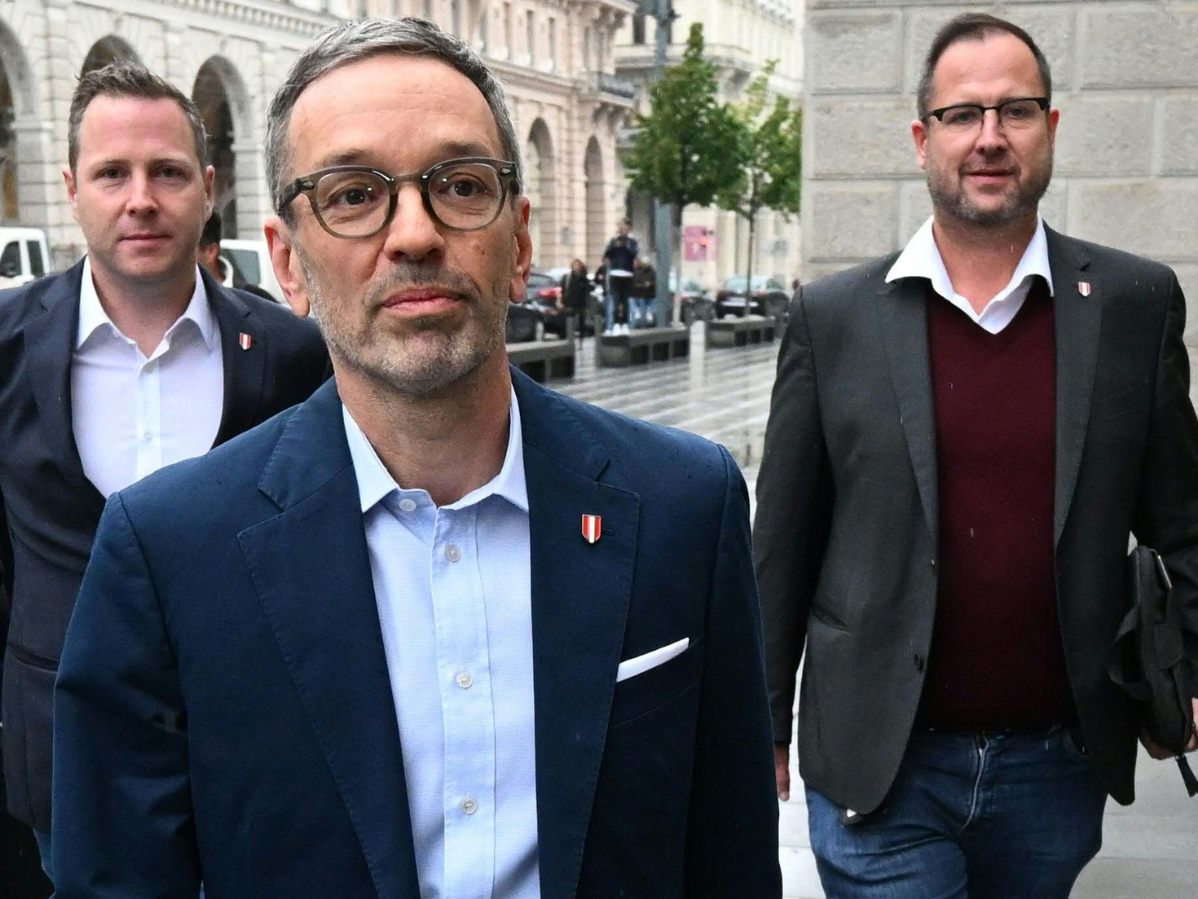 Herbert Kickl muss am Freitag zu Van der Bellen. Herbert Kickl muss am Freitag zu Van der Bellen.