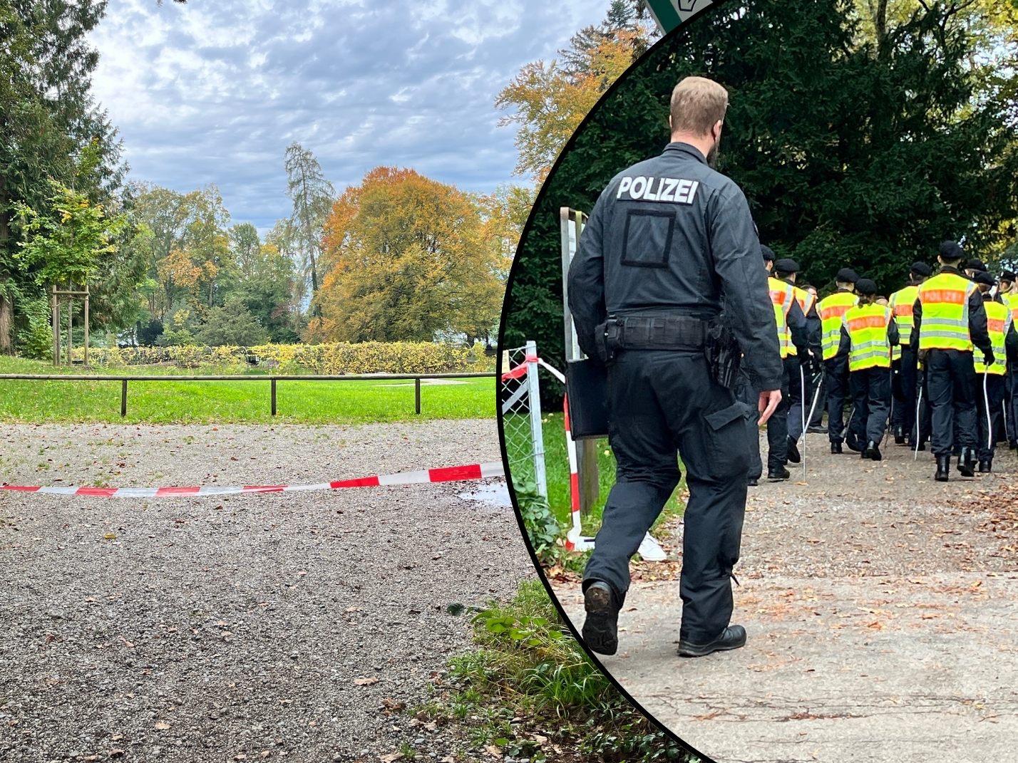 Zahlreiche Einsatzkräfte waren am Dienstag vor Ort.