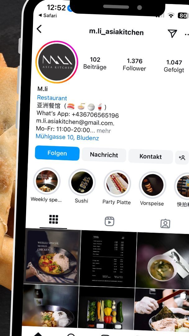 Von leichten Vorspeisen bis hin zu herzhaften Hauptgerichten.