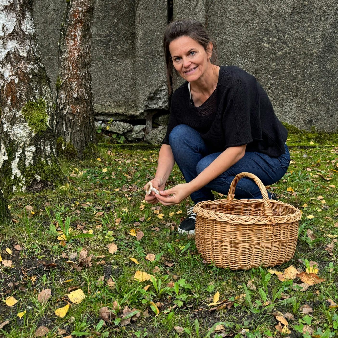 Elisabth Ritter weiß, wie das Pilzgericht zum Genuss wird und Bauchschmerzen vermieden werden.