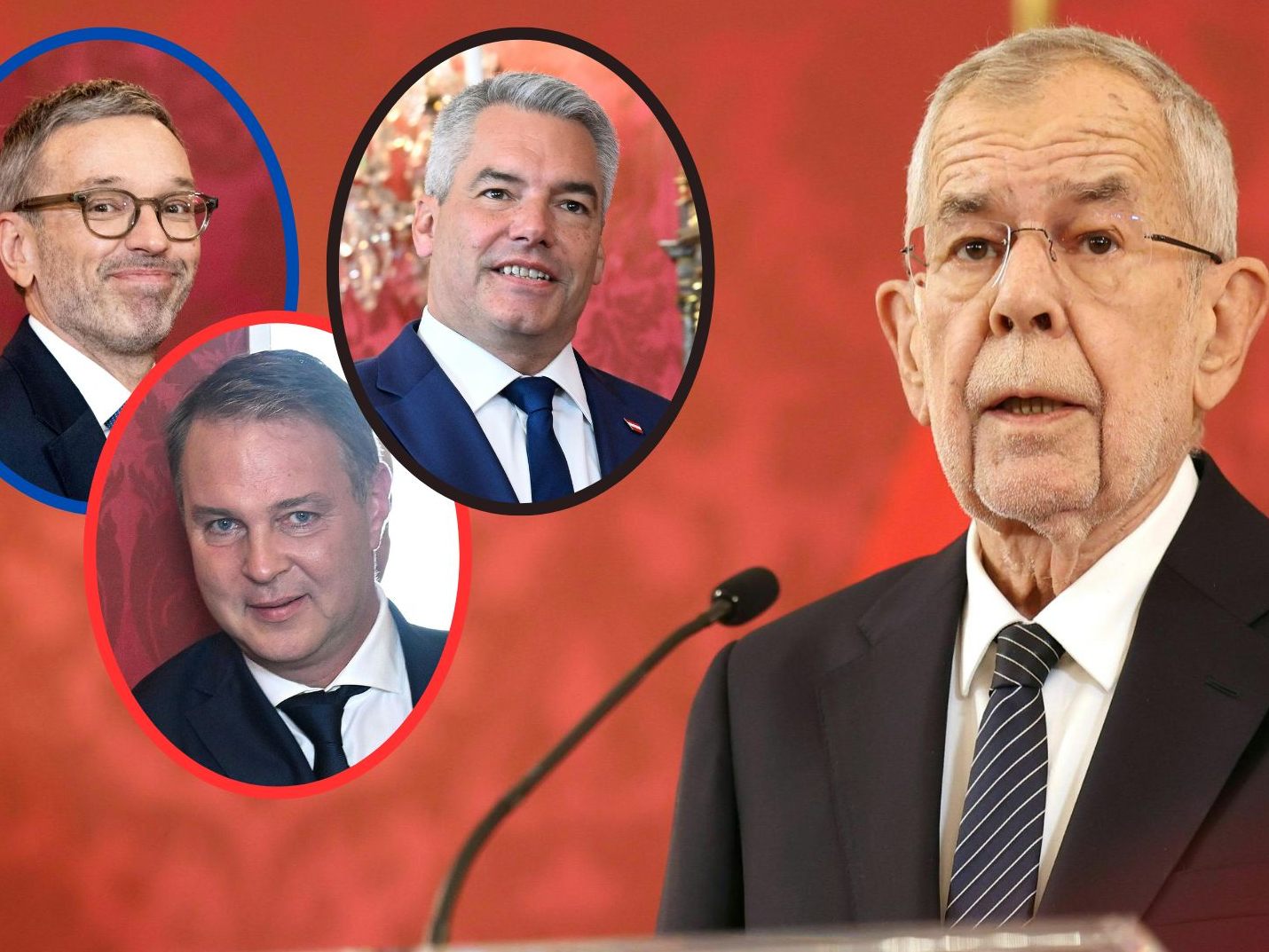 Bundespräsident Van der Bellen informiert über weitere Schritte nach der Wahl Bundespräsident Van der Bellen informiert über weitere Schritte nach der Wahl