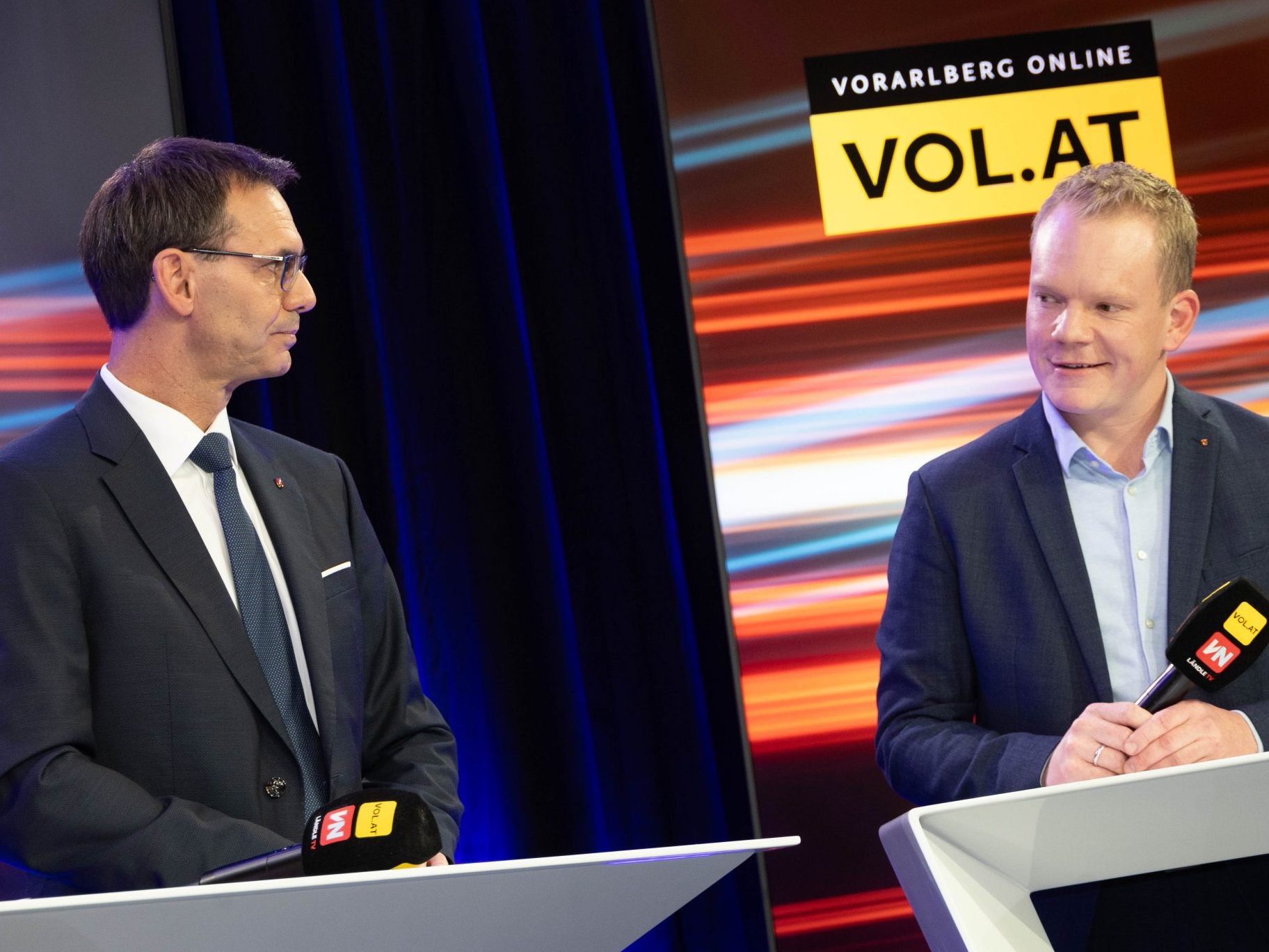 LH Markus Wallner und Christor Bitschi. LH Markus Wallner und Christor Bitschi.
