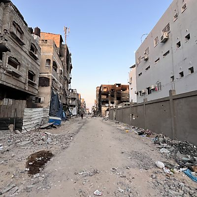 Enorme Zerstörungen in Gaza