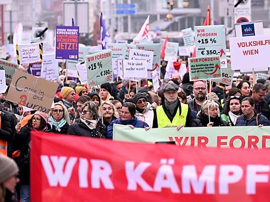 Demos der Sozialwirtschaft sind ein bekanntes Bild