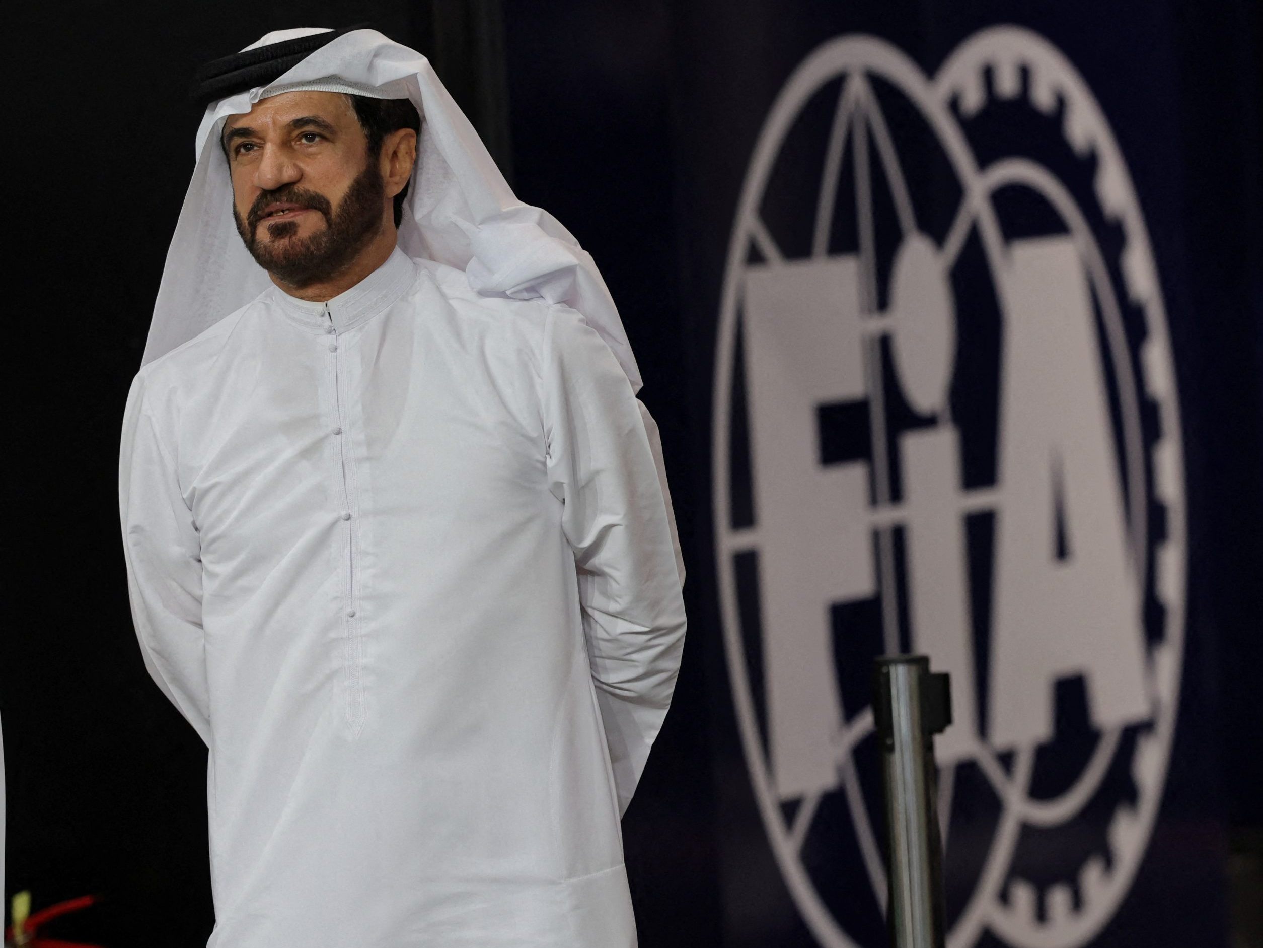 FIA President Mohammed Ben Sulayem FIA President Mohammed Ben Sulayem