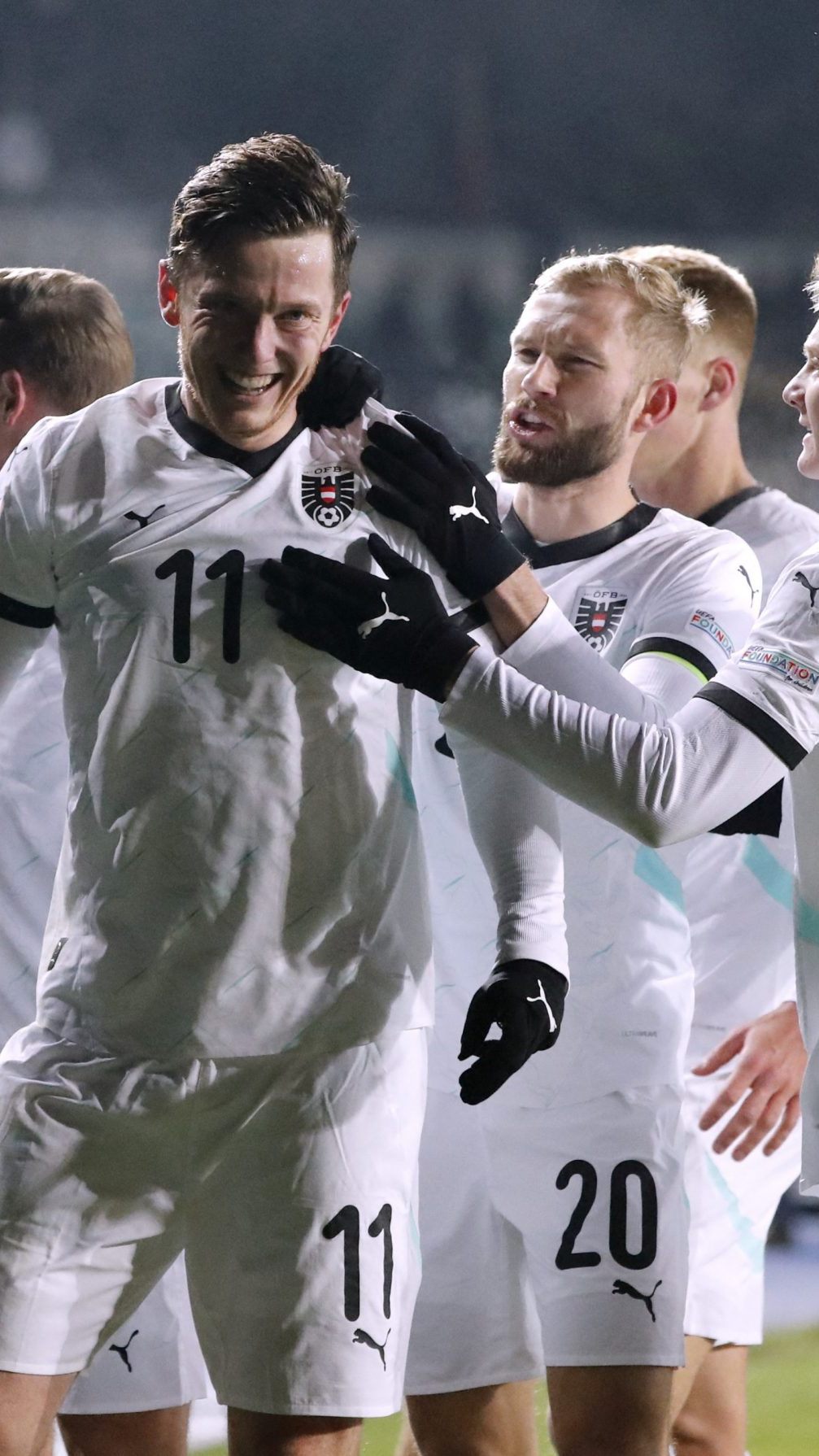 Österreich kann sich nach dem Erfolg gegen Kasachstan unter anderem bei Michael Gregoritsch bedanken.