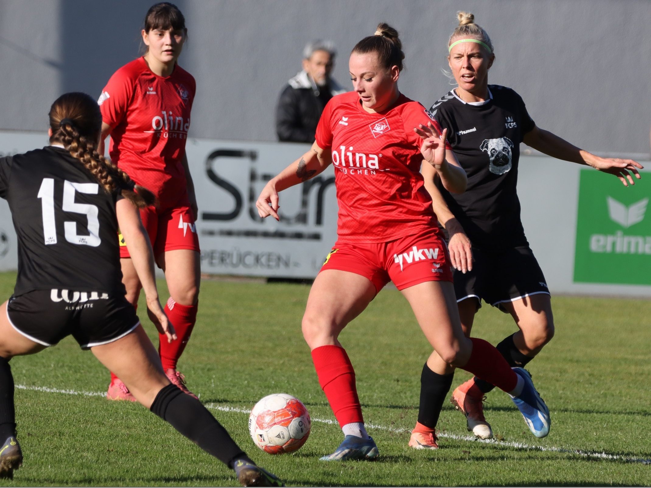 Rankweil Spielerin Tamara Saric setzte gute Akzente in der Offensive. Rankweil Spielerin Tamara Saric setzte gute Akzente in der Offensive.