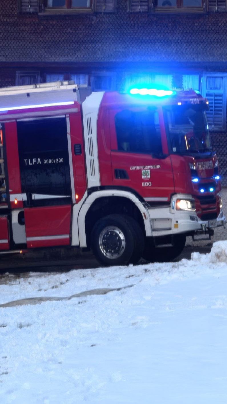 Feuerwehreinsatz in Egg