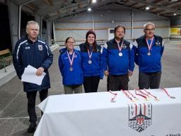 vlnr. Anja Puntigam, Morscher Sarah, Liebminger Martin, Wallis Gerhard vlnr. Anja Puntigam, Morscher Sarah, Liebminger Martin, Wallis Gerhard
