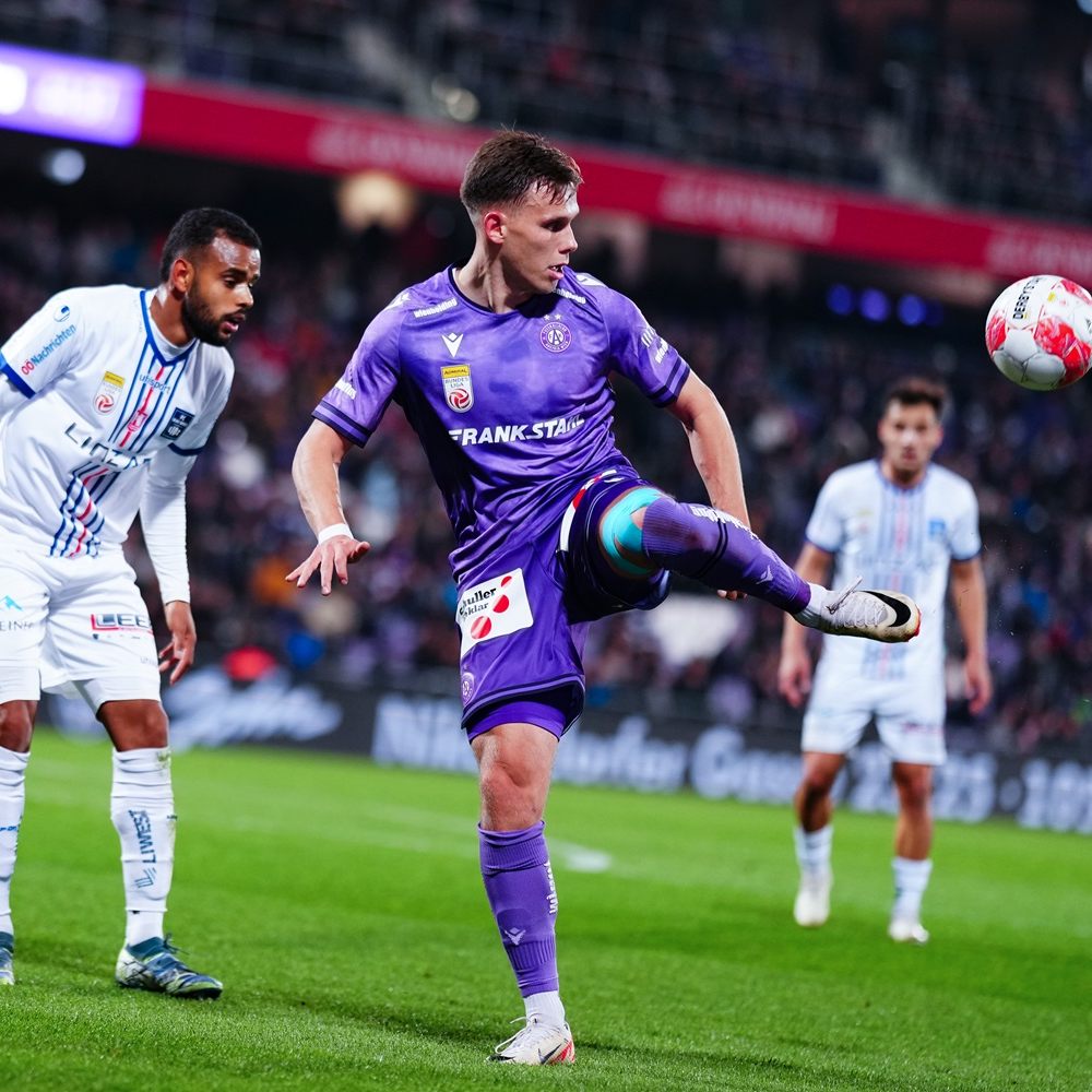 Wiener Austria holte drei Punkte gegen Blau-Weiß-Linz.