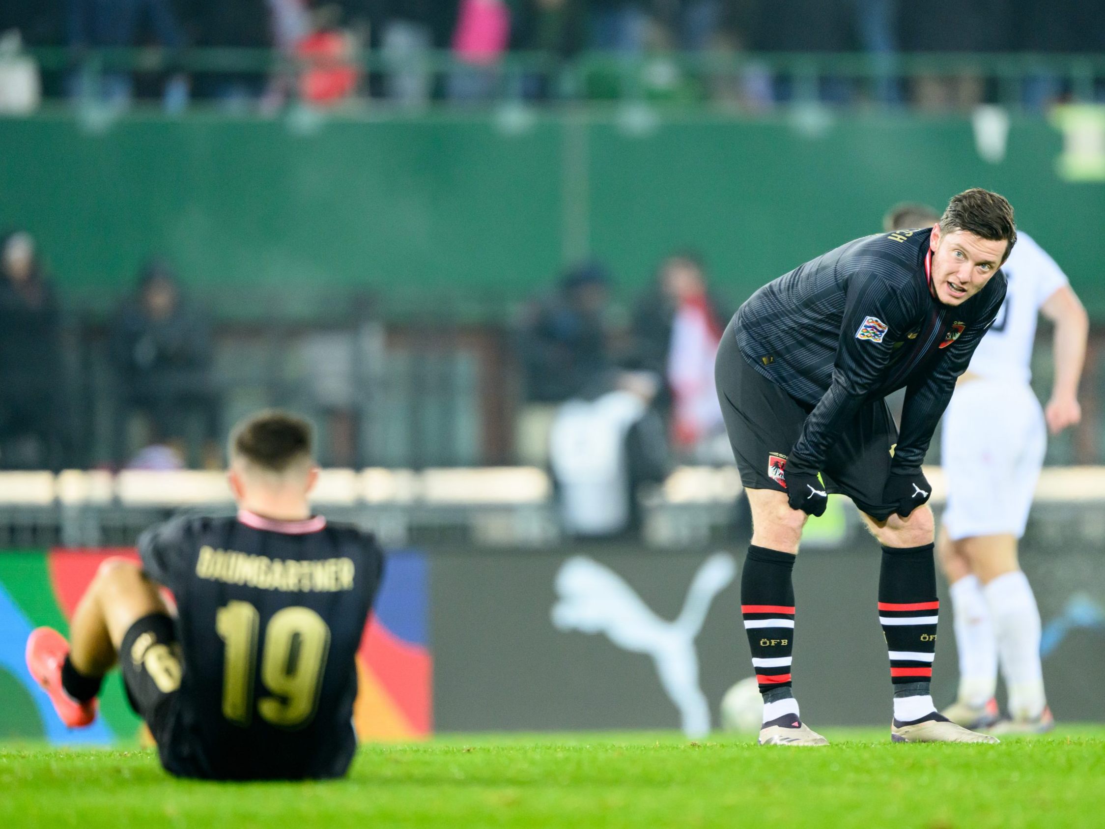 Das ÖFB-Team verspielte mit dem 1:1 gegen Slowenien den NL-Gruppensieg.