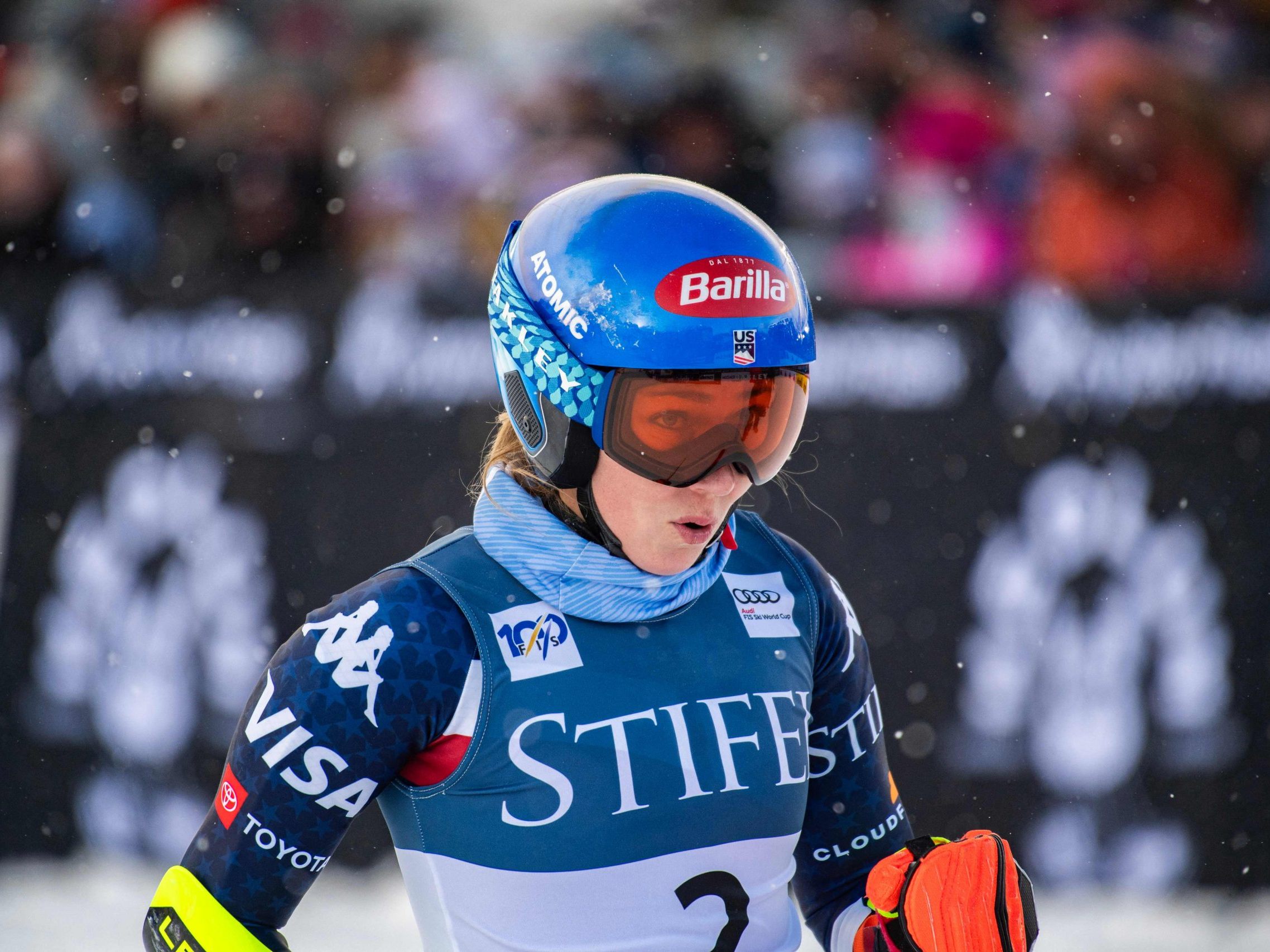 Shiffrin dominiert zur Halbzeit in Killington das Geschehen. Shiffrin dominiert zur Halbzeit in Killington das Geschehen.