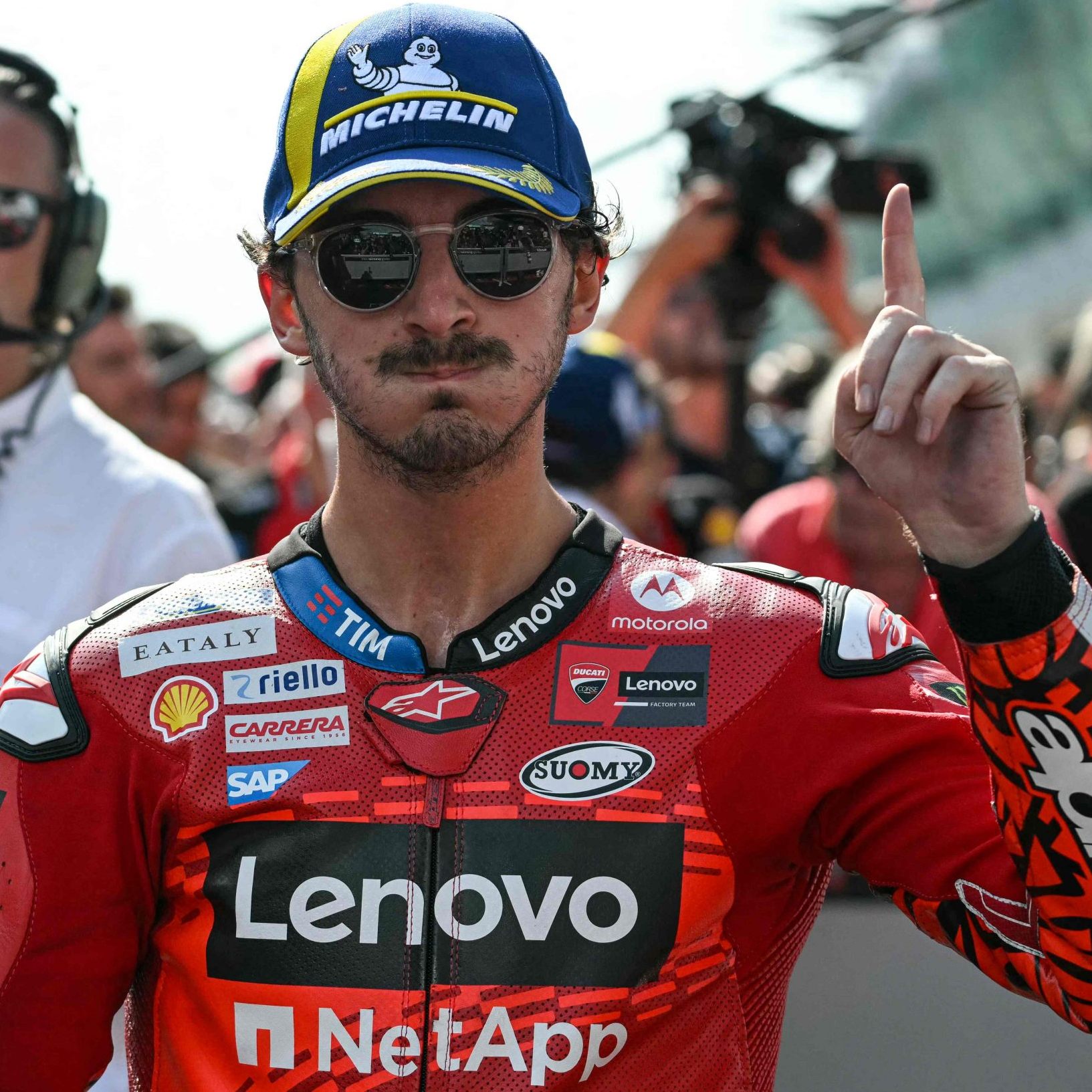 Bagnaia konnte die WM_Entscheidung auf das letzte Saison-Wochenende veratgen.