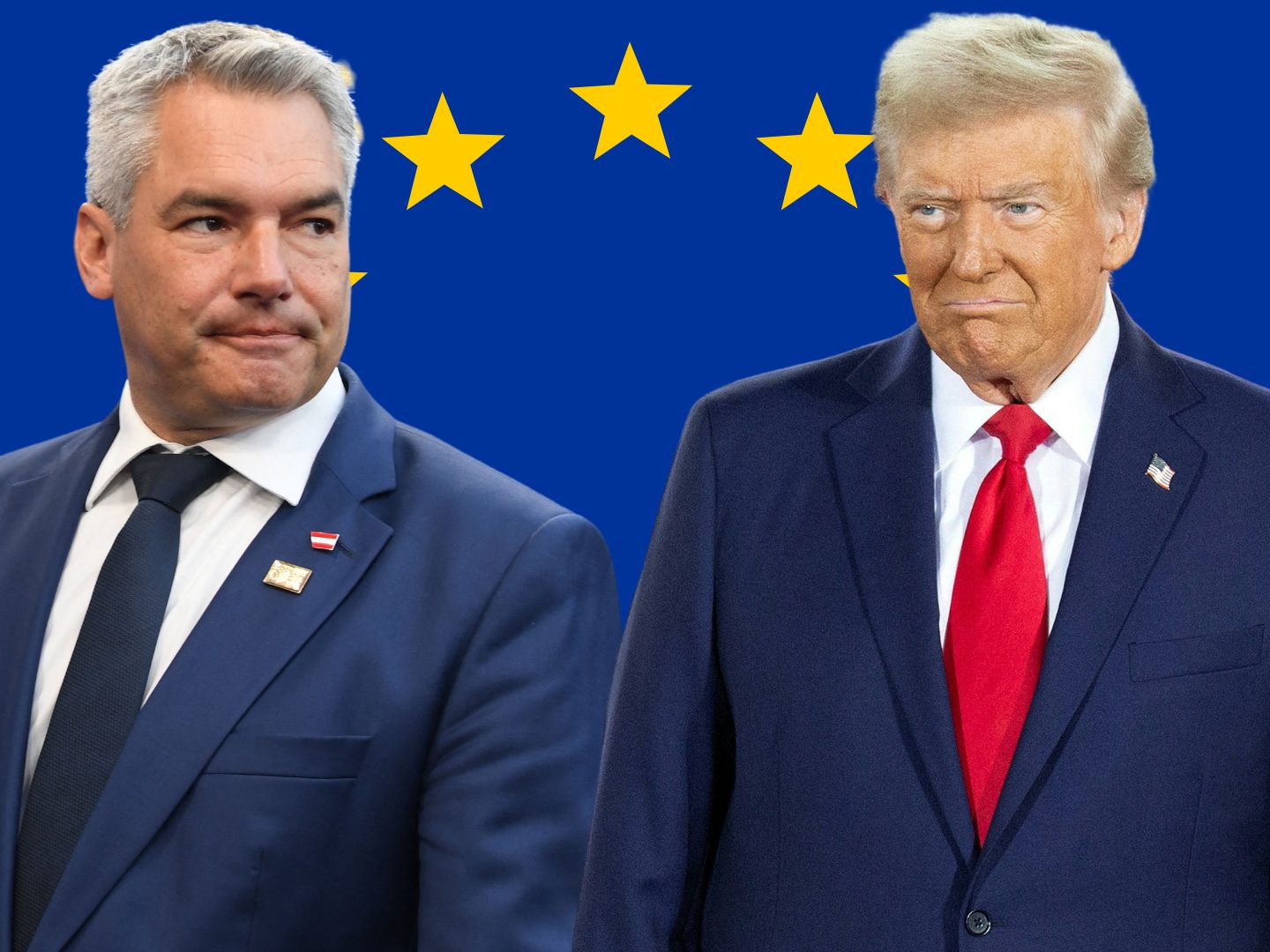 EU will Wirtschaftskrieg mit Trump vermeiden – Nehammer fordert klare Regeln EU will Wirtschaftskrieg mit Trump vermeiden – Nehammer fordert klare Regeln