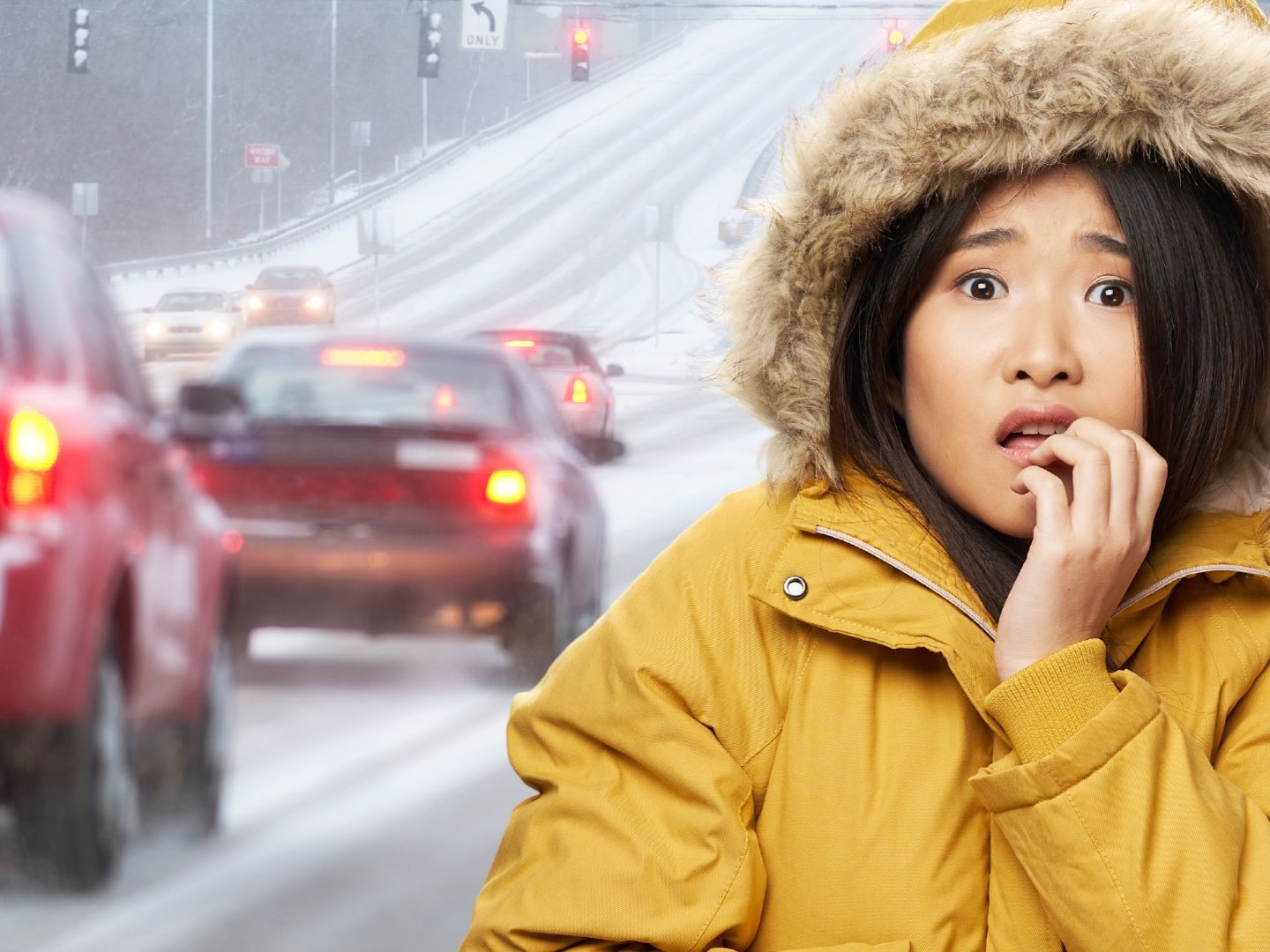 Dicke Jacken, Hauben und klobige Stiefel bergen beim Autofahren im Winter ein Verletzungsrisiko oder können einschränken. Dicke Jacken, Hauben und klobige Stiefel bergen beim Autofahren im Winter ein Verletzungsrisiko oder können einschränken.