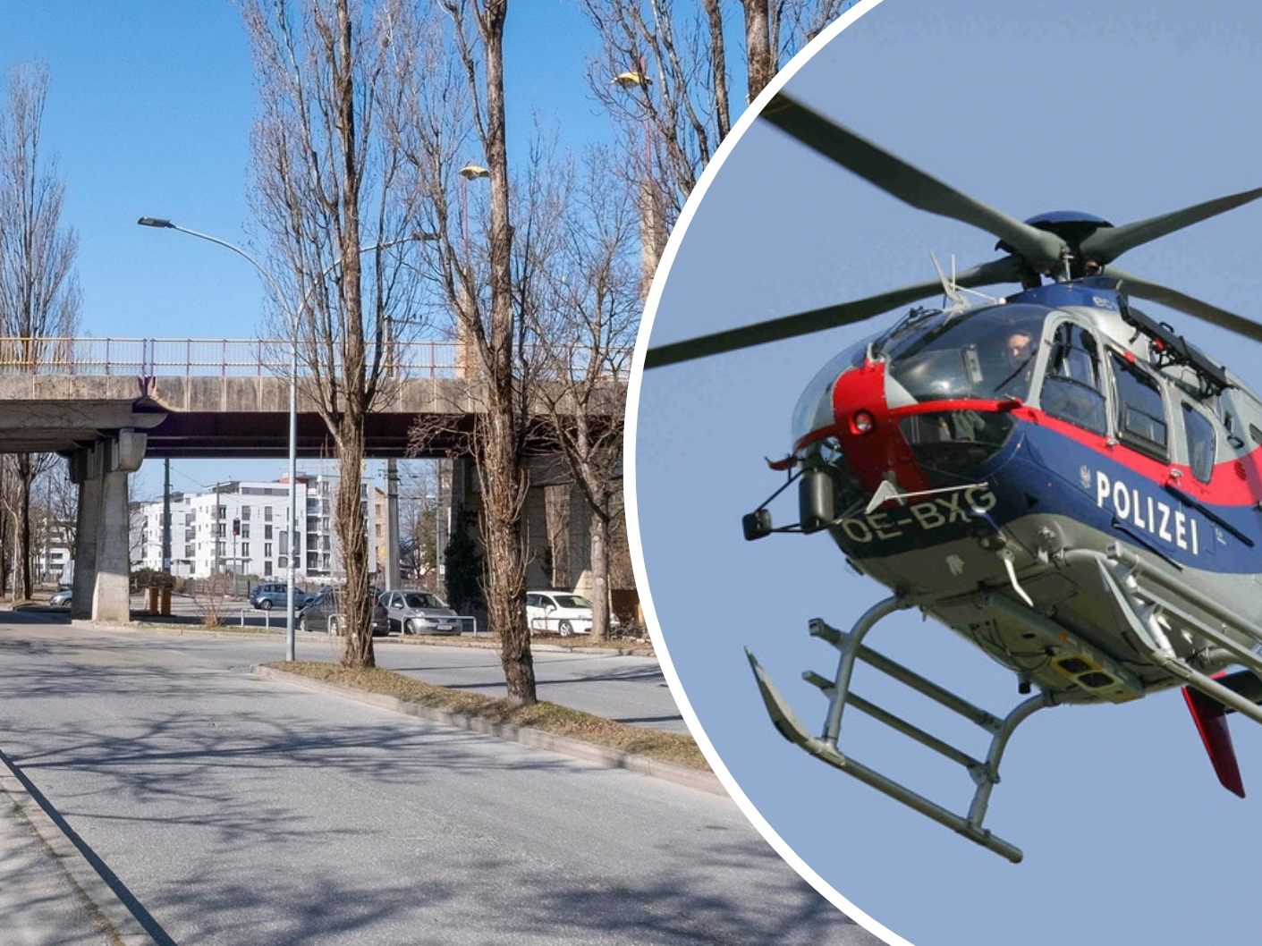 Der 20-Jährige wurde am Dienstag im Bereich der Mehrerauer Brücke festegnommen.