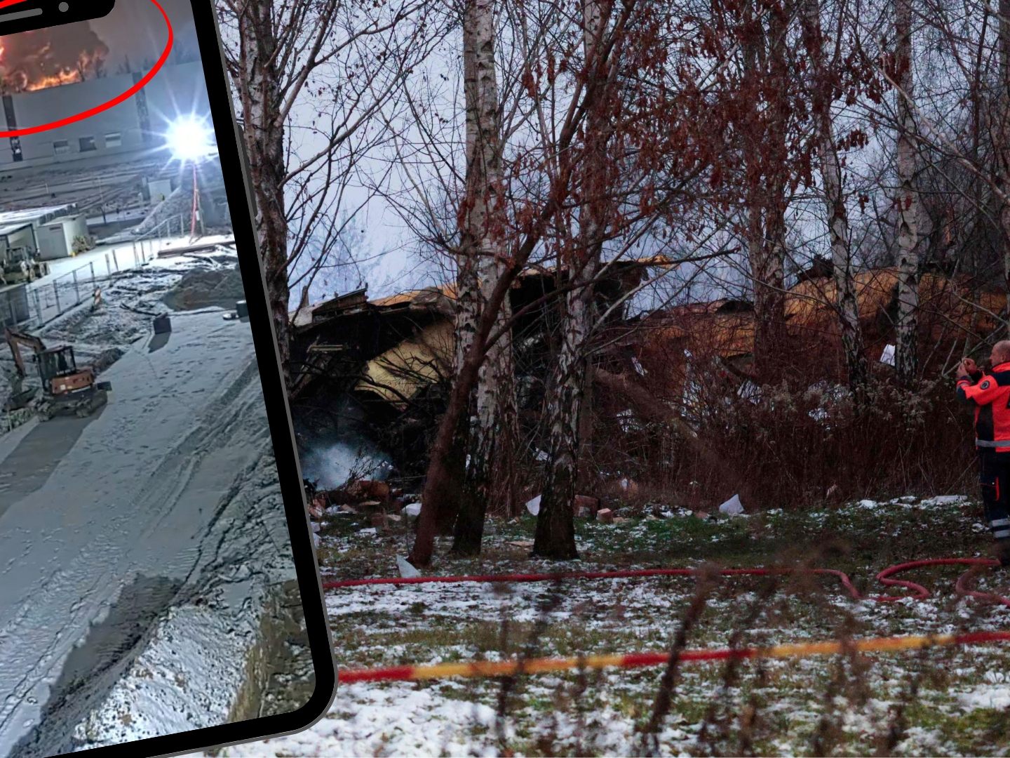 Absturz von DHL-Flieger in Litauen. Absturz von DHL-Flieger in Litauen.