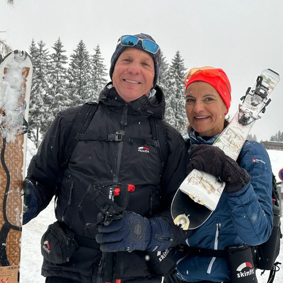 Am Freitag waren Skitourengeher und Rodler am Bödele unterwegs.