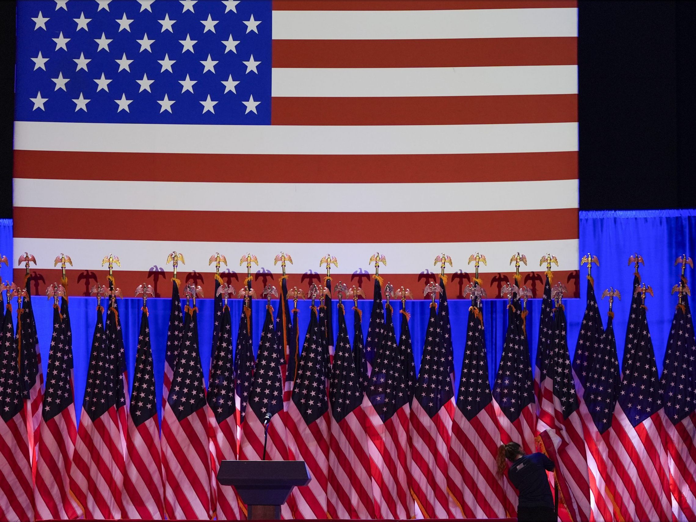 In den USA wird der nächste Präsident Donald Trump heißen. In den USA wird der nächste Präsident Donald Trump heißen.