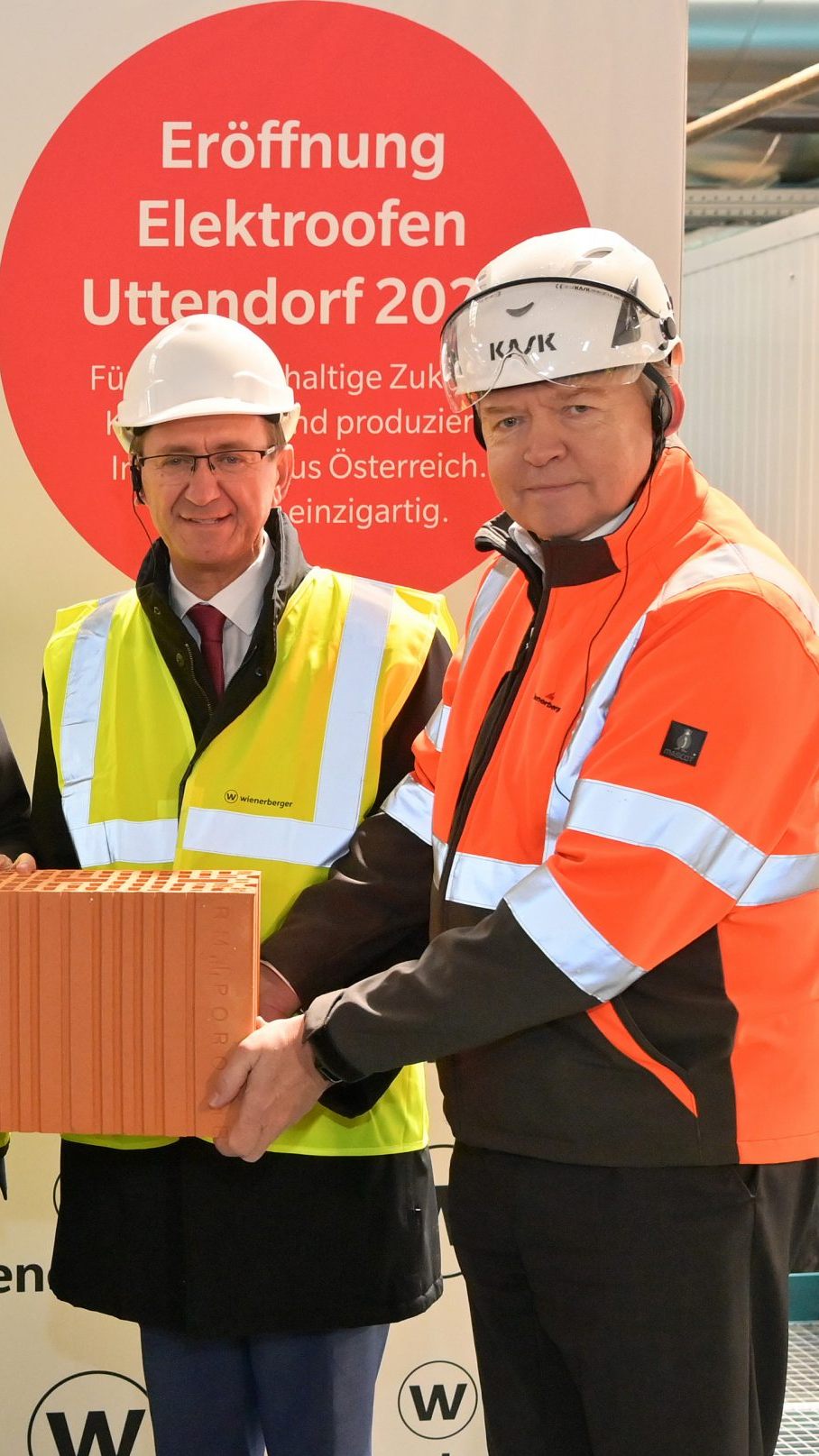 Wienerberger sein erstes "grünes" Werk in Testbetrieb genommen.