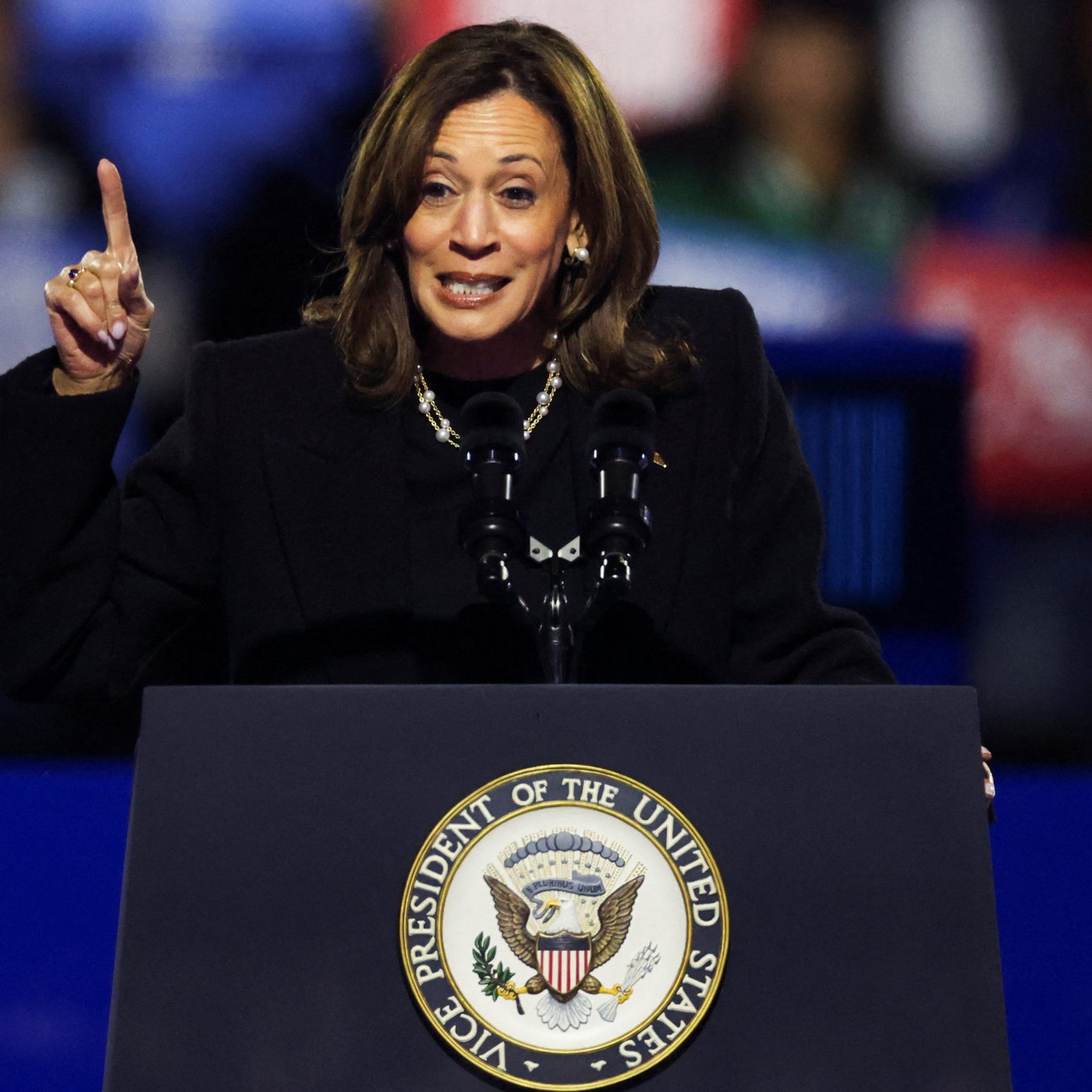 Kamala Harris wird sich erst im Laufe des Mittwochs zu Wort melden.