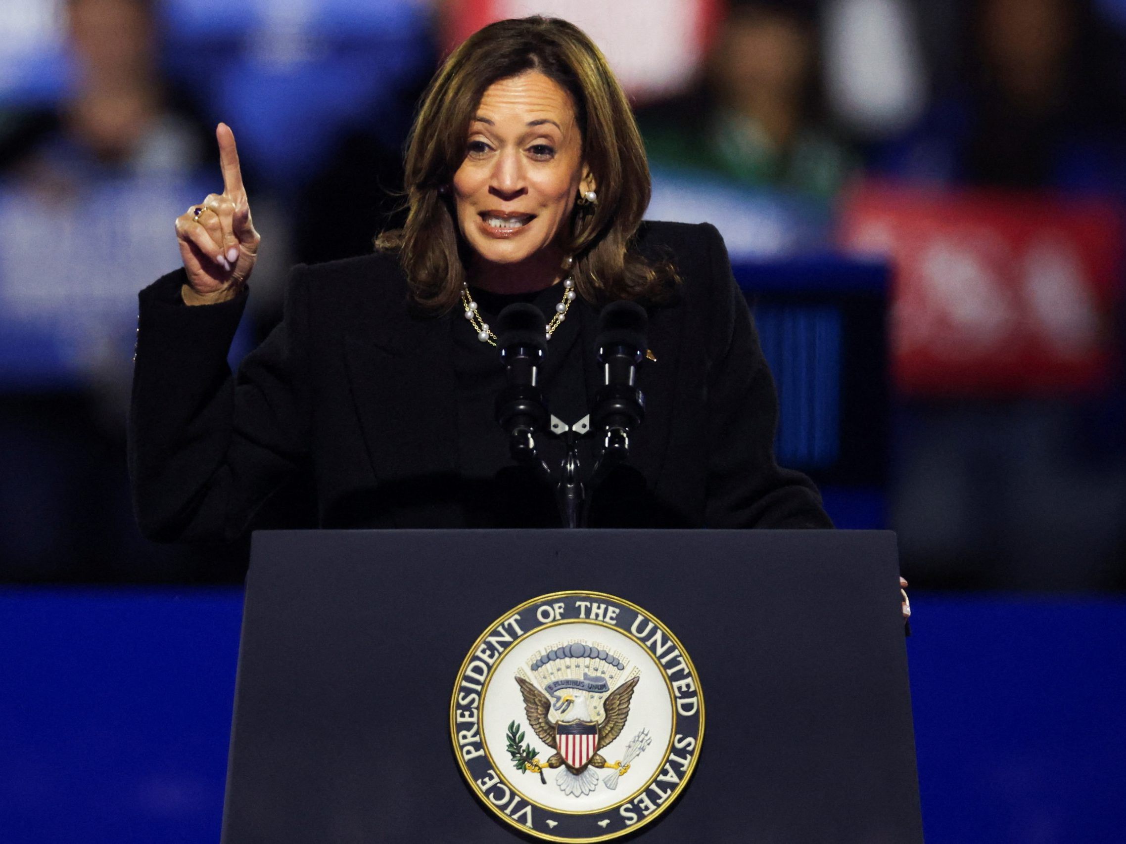 Kamala Harris wird sich erst im Laufe des Mittwochs zu Wort melden.
