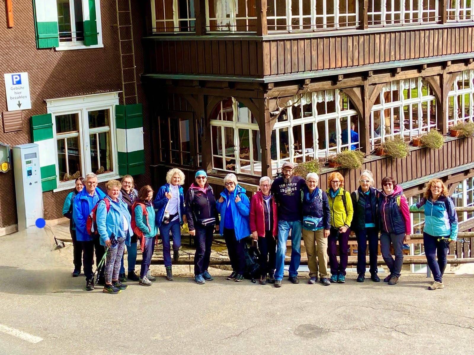 Wanderer vom Kneipp Aktiv Club.