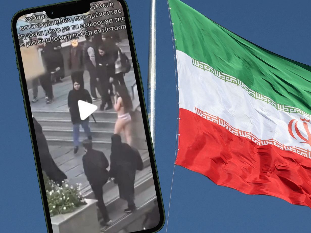 Eine Studentin wurde im Iran verhaftet, nachdem sie sich an der Universität bis auf die Unterwäsche ausgezogen hatte. Eine Studentin wurde im Iran verhaftet, nachdem sie sich an der Universität bis auf die Unterwäsche ausgezogen hatte.