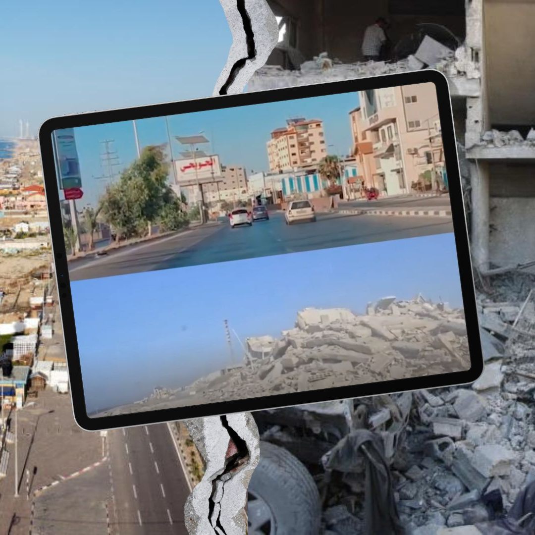 Ein Video veranschaulicht das Ausmaß der Zerstörung im Gazastreifen.