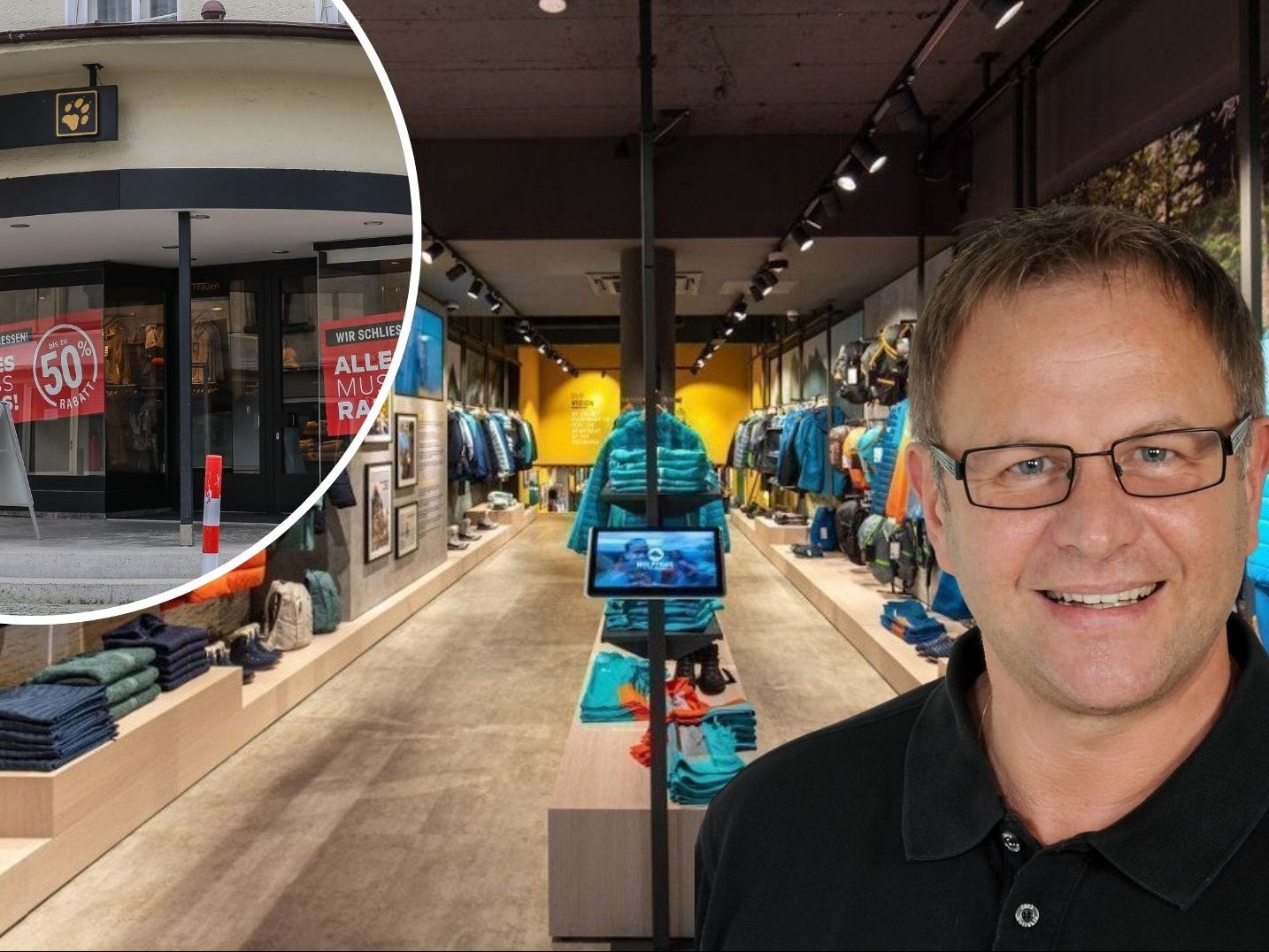 Die komplette Palette bietet die Outdoor-Marke in ihren Geschäften in ganz Europa. Allerdings wurden in den vergangenen Monaten einige davon geschlossen.