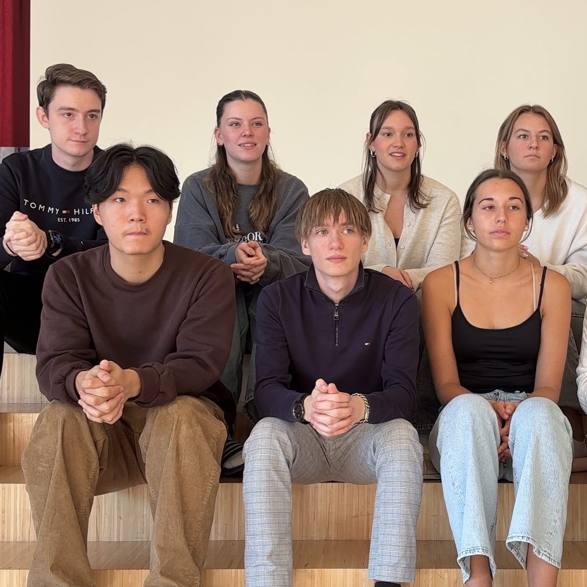 Das Maturaball-Komitee des BORG Bludenz