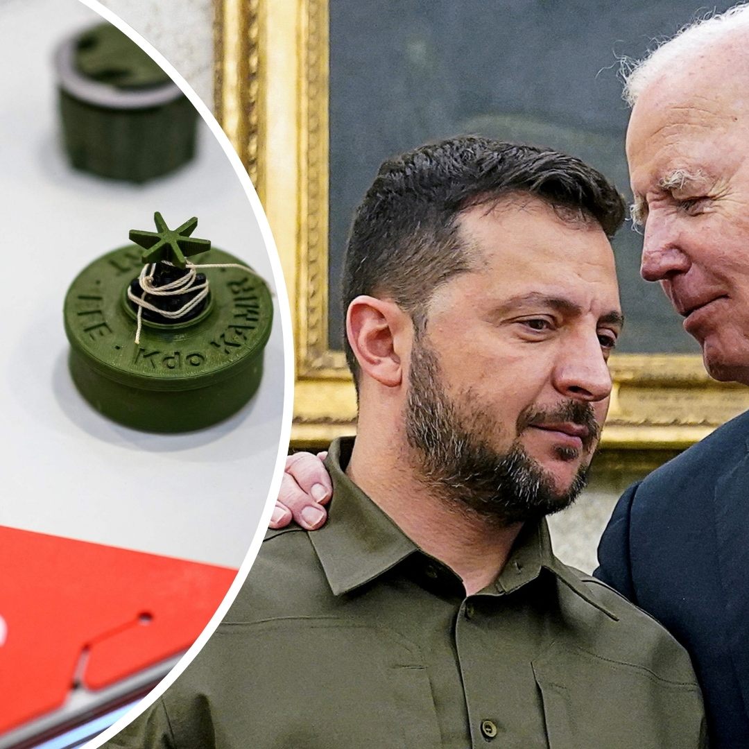 Biden ändert seine Meinung und liefert der Ukraine Minen. (Symbolbild)