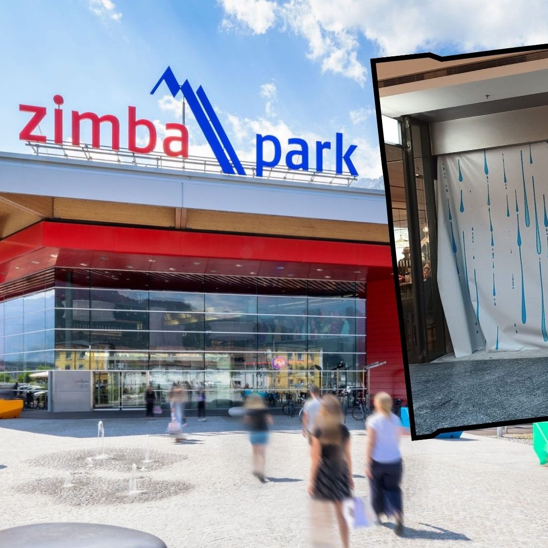 Im Zimbapark steht seit Kurzem ein Geschäftslokal leer.