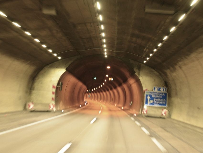 Ambergtunnel in Feldkirch. Ambergtunnel in Feldkirch.