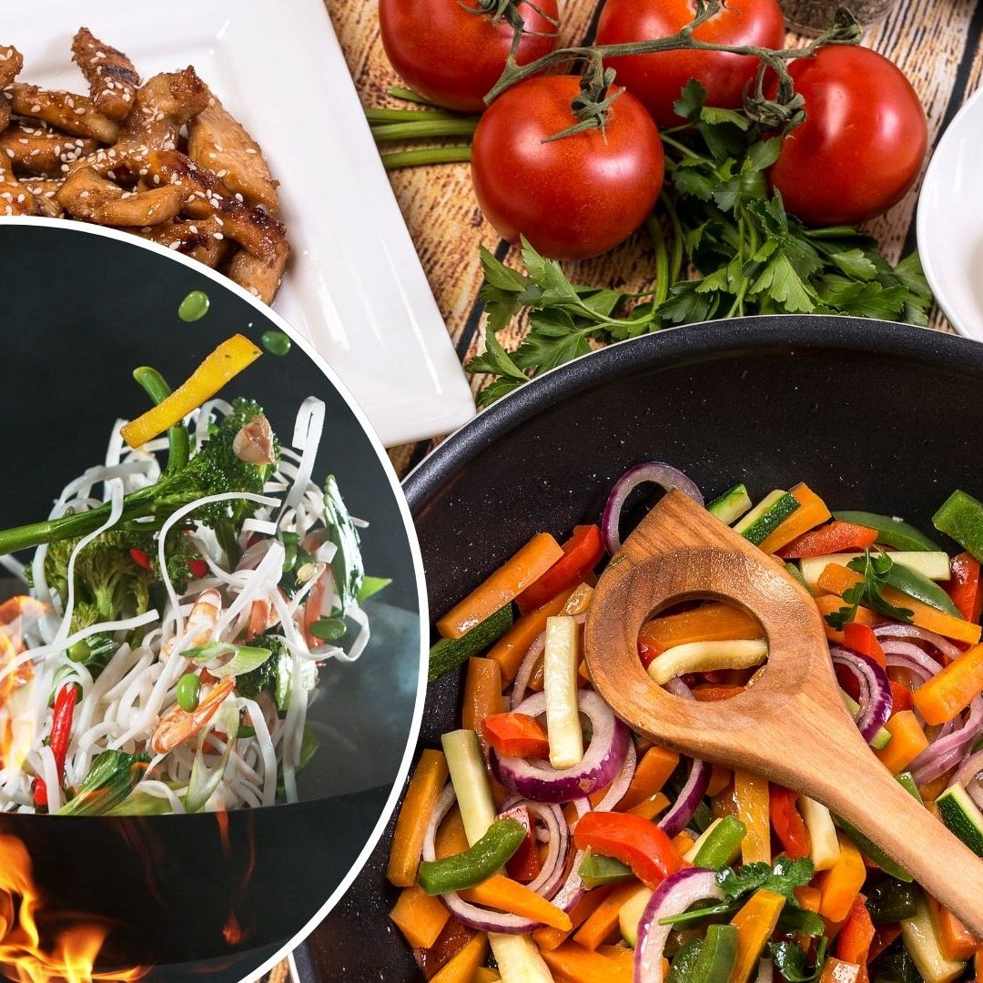 Egal ob würziges Rind, zartes Huhn oder vegane Wok-Optionen.