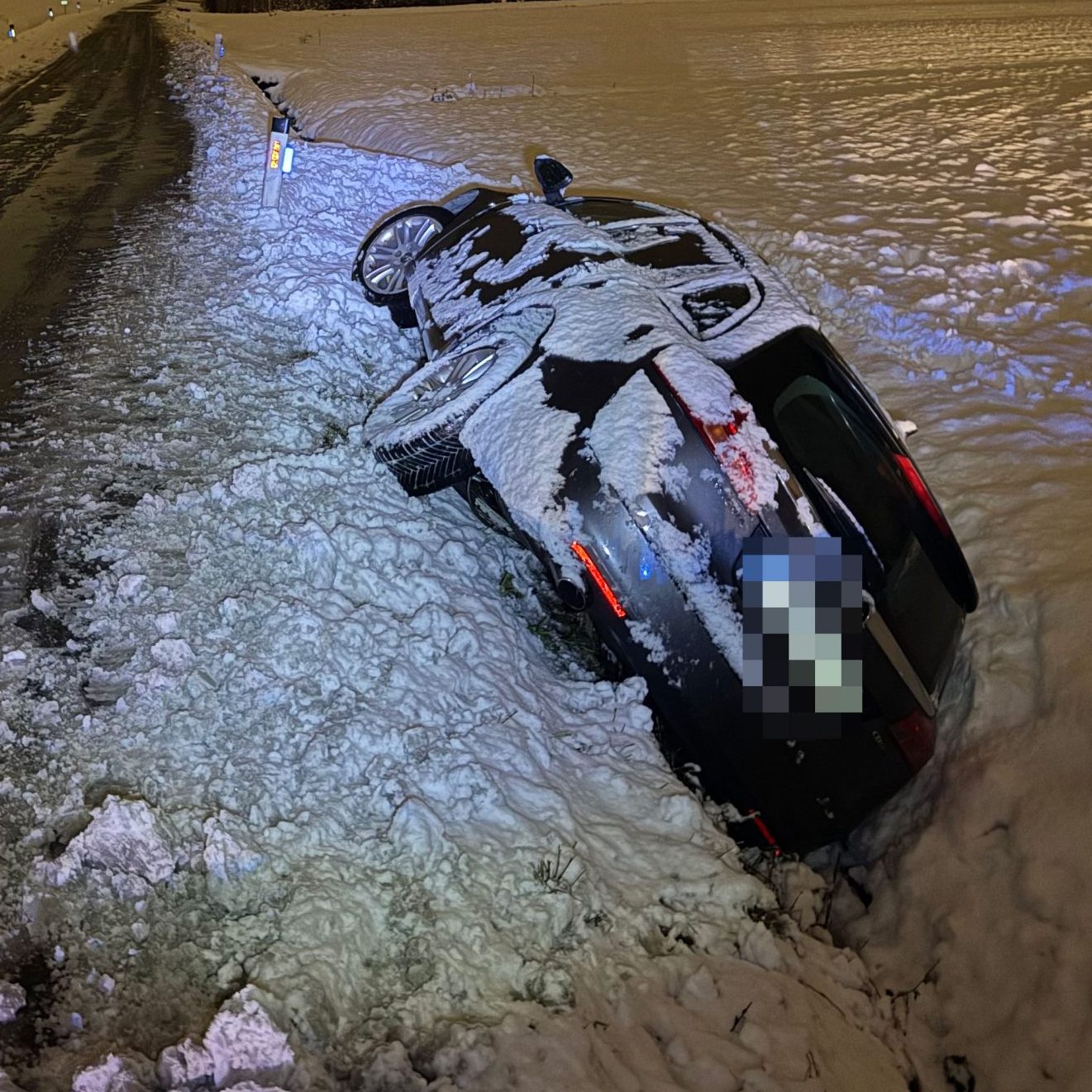 Mehrere Pkw in Lustenauer Graben gelandet